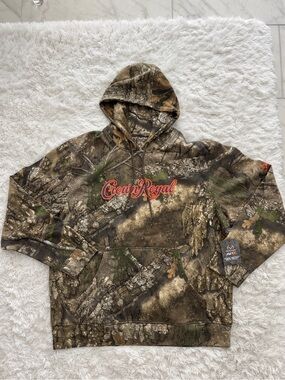 Crown Royal Camo Hooded Sweatshirt- Stagecoach Zenyara limited edition
